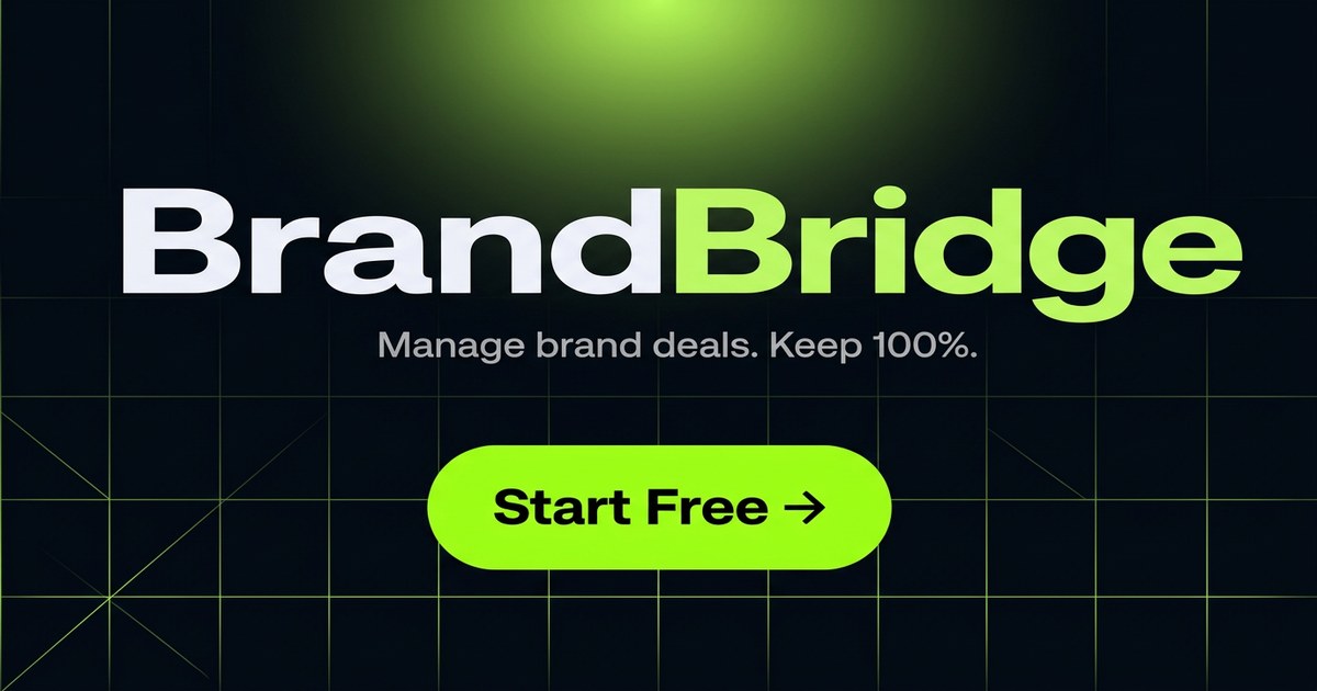 BrandBridge — Creator Brand Deal Management Platform